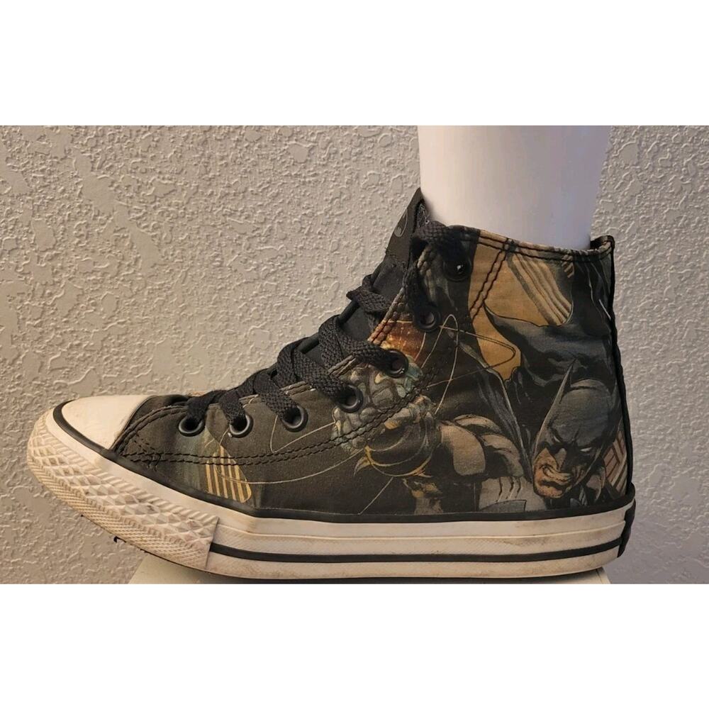 Converse Allstar Batman DC Youth Sz. 3 Hightop Sneakers Chuck Taylor Comic